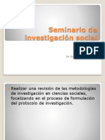 Investigación Social Presentación