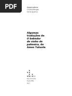Algumas Traduções de O Bebedor de Vinho de Palmeira Amos Tutuola