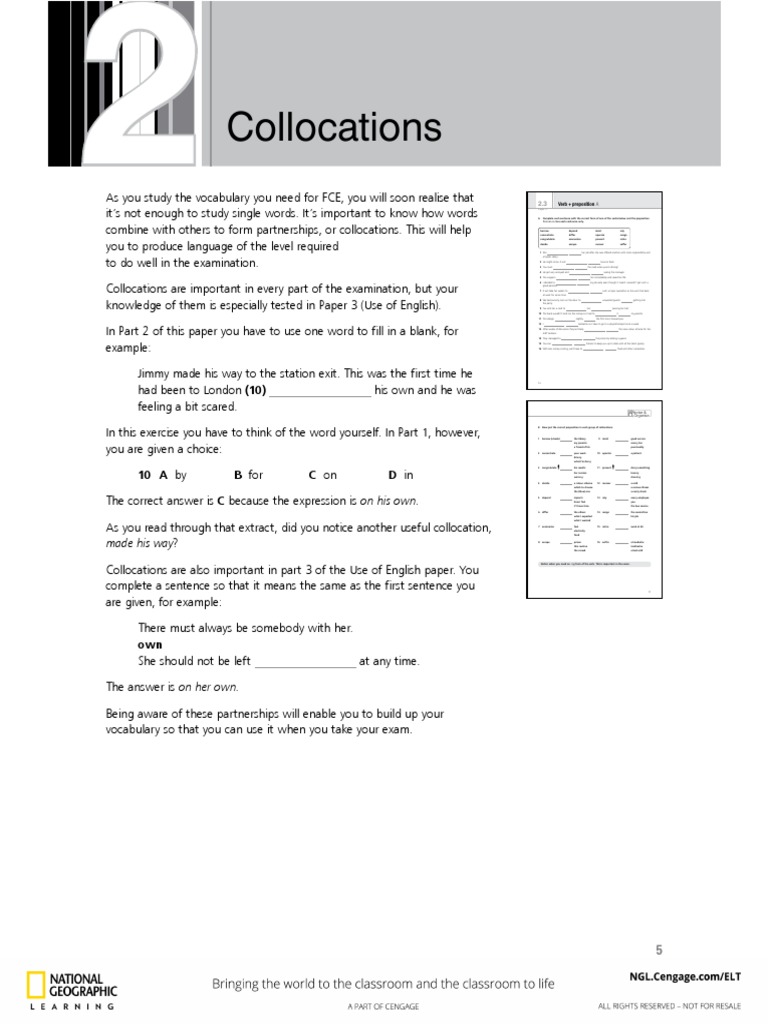 Fce Org Unit2 | PDF | Phrase | Verb