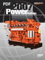 Waukesha Engine Power Ratings 2007