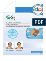 DG GST Questionaire PDF