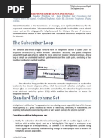 Telephone Instruments, Signals and Circuits