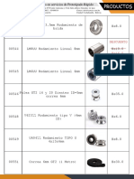 Rodamientos y accesorios para automatización