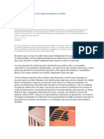 Solución Constructiva Con Tejas Prensadas de Arcilla - EXPO