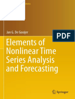 Elements of Nonlinear Series Analysis and Forecasting PDF