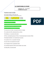 Le Conditionnel Du Passe Exercice Grammatical