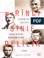 Nassır Ghaemi - Birinci Sınıf Delilik, Liderlik Ile Akıl Hastalıkları Arasındaki Bağlantılar PDF