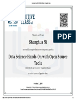 Data Science Hands-On With Open Source Tools (V2)