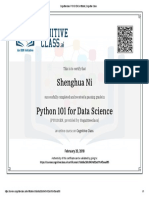 Python 101 For Data Science