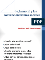 3 El Derecho, La Moral y Los Convencionalismos