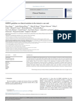 ESPEN Guideline On Clinical Nutrition in - ICU