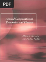 Applied Computational Economics and Finance PDF