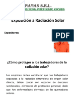 Exposición a Radiación Solar