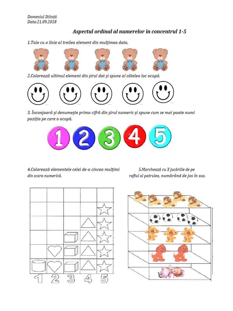 Aspectul Ordinal 1-5 | PDF