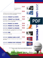 2019 Golf Ball Flyer - HQ PDF
