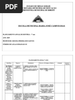 Planejamento Anual - 7º Ano