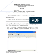 Ingresando A Wordpad