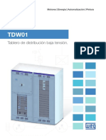 Catalogo Tablero de Distribucion TDW01