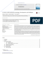 A Review On RO Membrane Technology Developments and Challenges