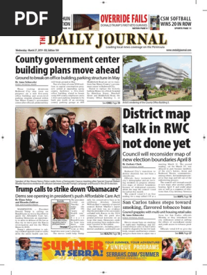 San Mateo Daily Journal 03-27-19 Edition | PDF | Newspapers | Police