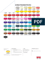 Color Chart Amsterdam Standard Series: Degree of Lightfastness Opacity Pigments Used