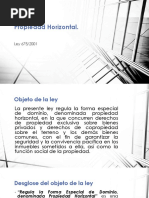 Ley de Propiedad Horizontal 2025 | PDF | Condominio | Propiedad