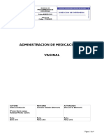 Administracion de Medicacion Via Vaginal PDF