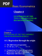 7basic Econometrics Chapter Vi