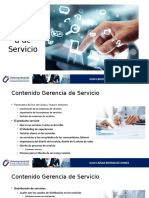 Cátedra Gerencia de Servicio