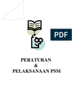 Peraturan Dan Pelaksanaan PSM