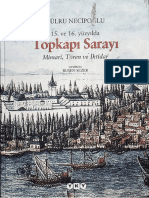 Ve 16. Yuzyilda Topkapi Sarayi Mimar PDF