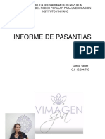 Informe de Pasantias Vimagen Spa