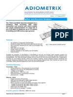 TX2A/RX2A: UHF FM Data Transmitter and Receiver Modules