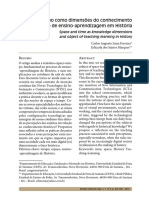 Espaço e Tempo Como Dimensões Do Conhecimento - Ok