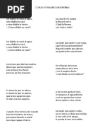 Coplas Humorísticas y Chistosas | PDF