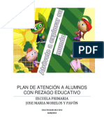 Plan de Atenciã"n A Alumnos Con Rezago Educativo