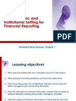 Ch1 The Economic and Institutional Setting For Financial Reporting