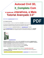 Curso Autocad Civil 3D_6 DVDs Completos