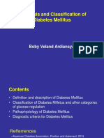 Diagnosis and Classification of Diabetes Mellitus(dr.boby).ppt