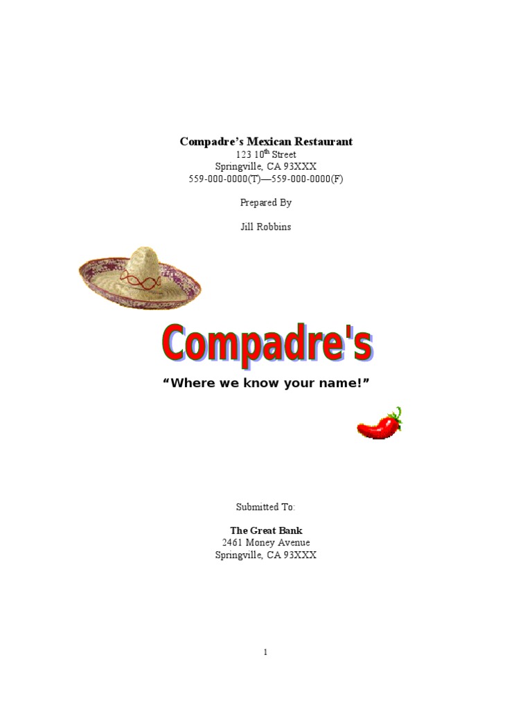 Restaurant | PDF