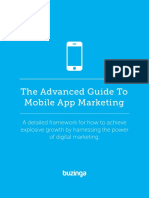 The Advanced Guide to Mobile App Marketing