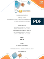 Grupo 102007A - 474 - Paso 3 - Evaluar Proyectos de Inversion y Tomar Decisiones Financiera