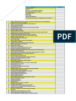 Checklist HSE