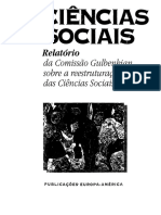 Comissão Gulbenkian - para Abrir As Ciências Sociais PDF