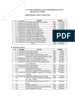 Laporan Keuangan Tahun Kesehatan Dan Kebersihan Dalam Lingkungan Hidup