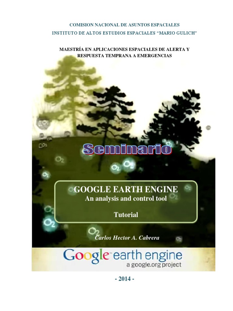 Tutorial de Google Earth Engine en Español | PDF | Deforestación ...