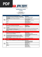 PROGRAMA JPR - ENGENHARIA CLINICA