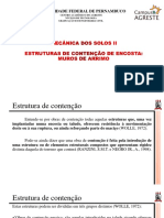 Tipos de Muros de Arrimo PDF, PDF, Argamassa (alvenaria)