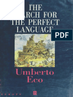 (Ebook) - Umberto Eco - The Search For The Perfect Language PDF