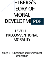 Kohleerg's Theory of Moral Development